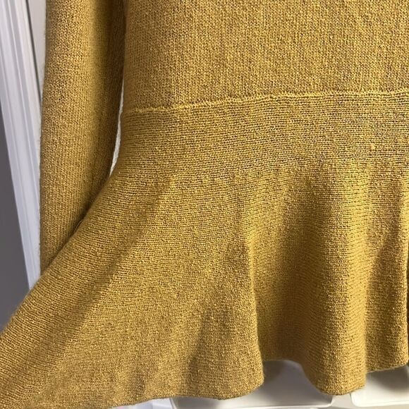 Soft Surroundings Wool Angora Blend Tan Long Sleeve V-neck Cardigan Size Medium - Picture 11 of 15